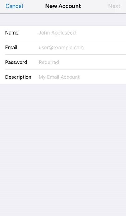 How do I set up email on my iPhone?