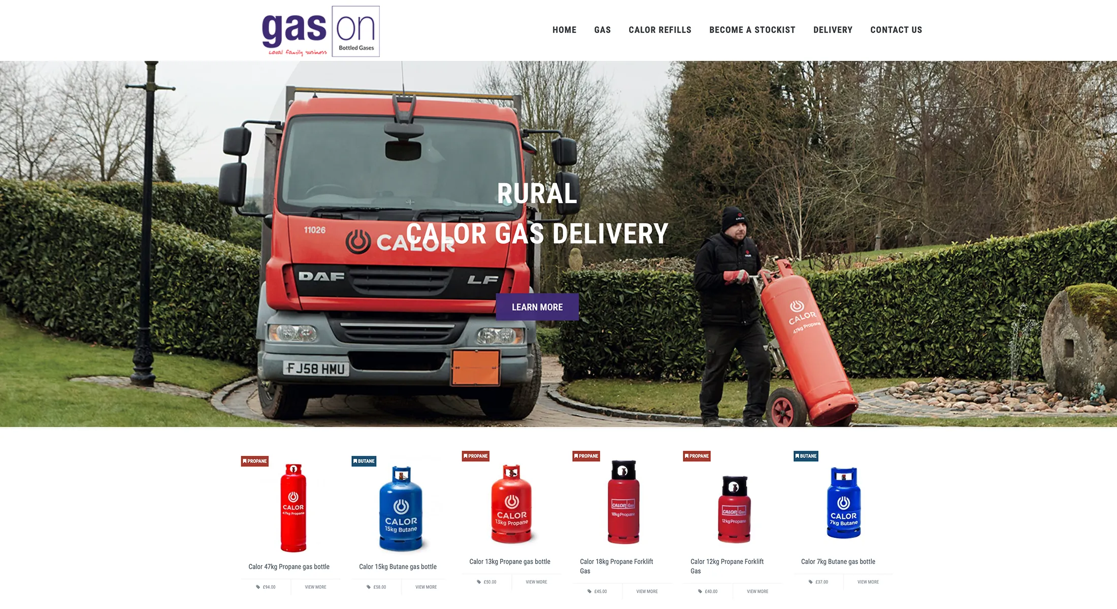 Gas ON