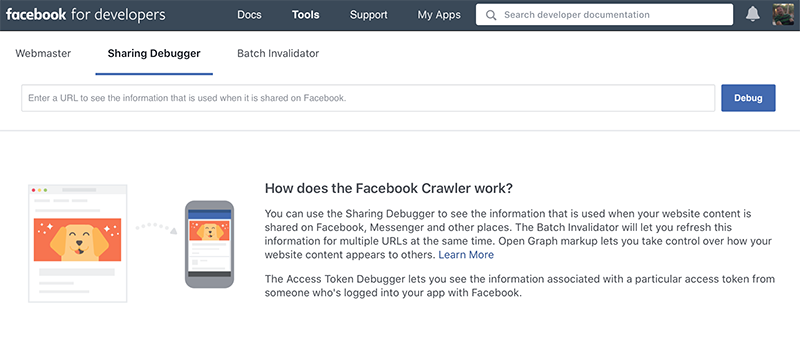 Facebook Sharing Debugger 