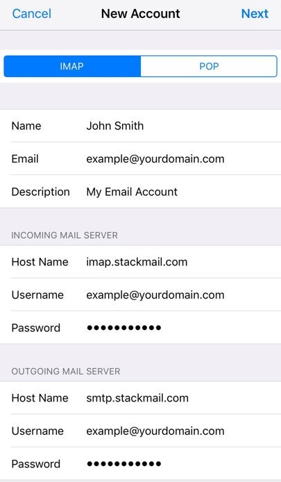 How do I set up email on my iPhone?